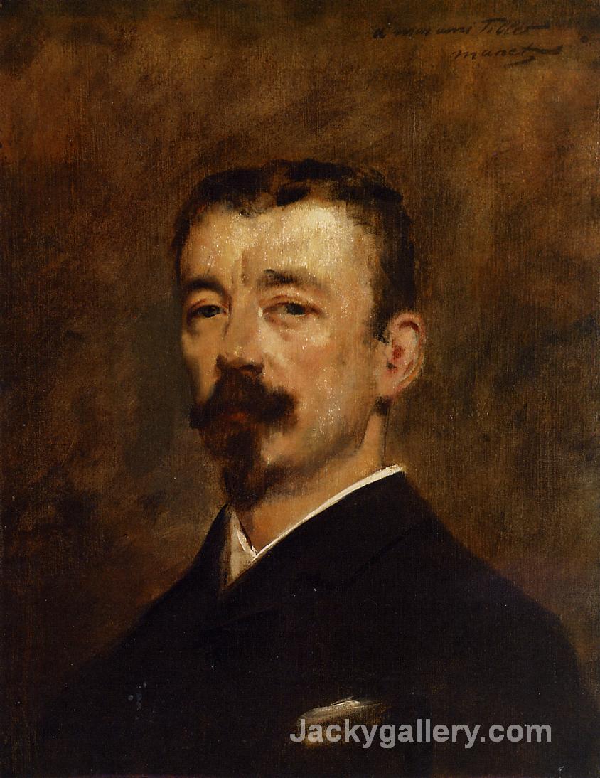 Portrait of Monsieur Tillet by Edouard Manet paintings reproduction